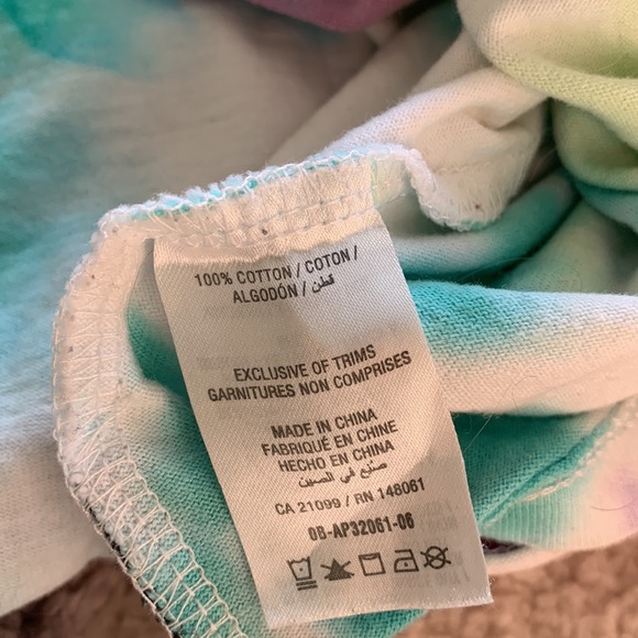 KENDALL & KYLIE tie dye crop top - L - Picture 5 of 5